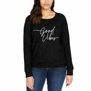 New Buffalo Women's Ultra Soft Printed Cozy Pullover Top Sweater